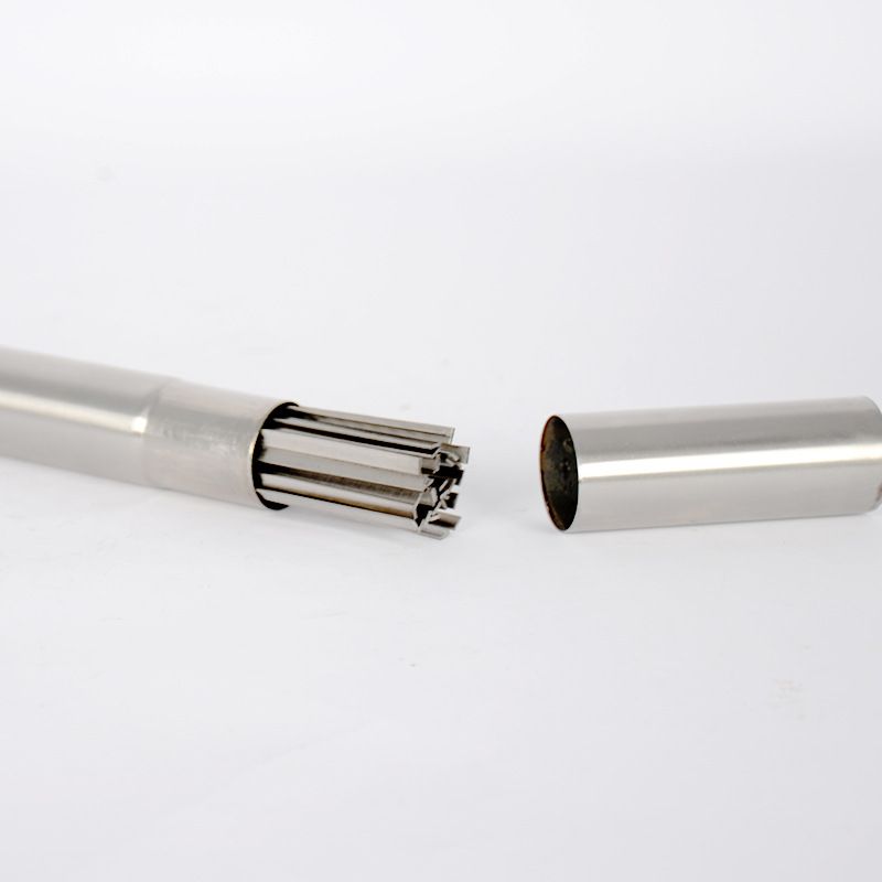 Boîte de rangement de tube de brochette de barbecue en acier inoxydable, boîte de rangement de perceuse cylindrique en acier, ustensiles de barbecue_voghion.com