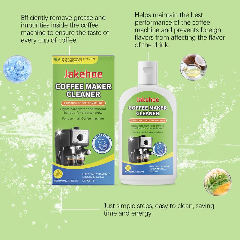 Jakehoe Coffee Machine Cleaner Removes Coffee Deposits Coffee Oil Stains Clean And Maintain Equipment_voghion.com