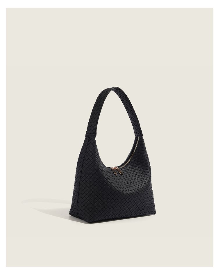 Nuova versione coreana, borsa a tracolla singola da donna in tessuto di grande capacità, alla moda e versatile, leggera e lussuosa_voghion.com
