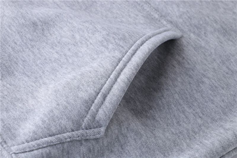Moda Düz Renk Kapşonlu Erkek ve Kadın Polyester Peluş Günlük Spor Çift Sweatshirt_voghion.com