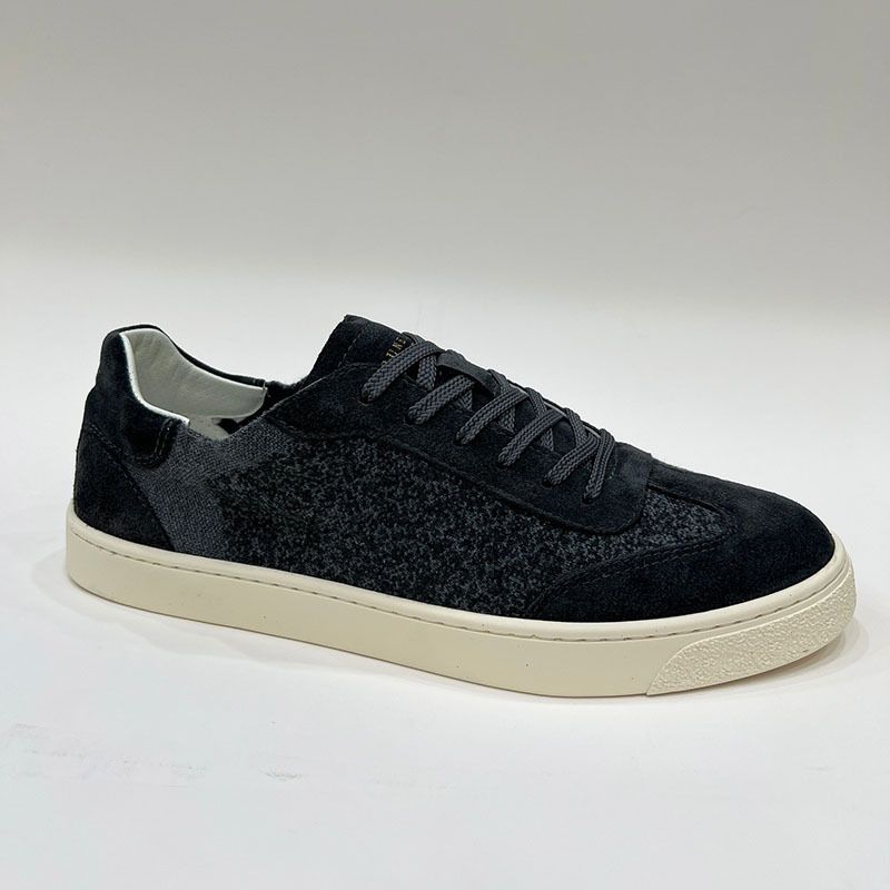 Scarpe da viaggio casual da uomo in pelle BC, con lacci, bianche, piatte, da guida_voghion.com