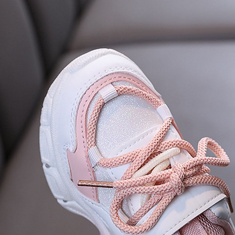 XUANMU Kid's Led Light Shoes Fashion Boys Sneakers Girls Brand Design Casual Shoes Breathable Children Sport Shoes X109B_voghion.com