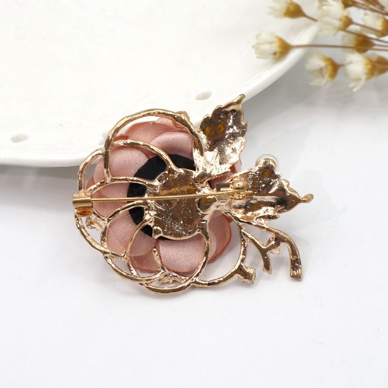 Neue Koreanische version stoff rose blume modische und vielseitig brosche, brosche temperament zubehör_voghion.com