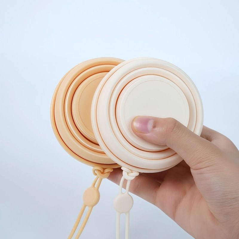 Tazza pieghevole per collutorio, Tazza pieghevole portatile per acqua, Tazza pieghevole per uso alimentare, Tazza pieghevole da viaggio, Tazza pieghevole per denti_voghion.com