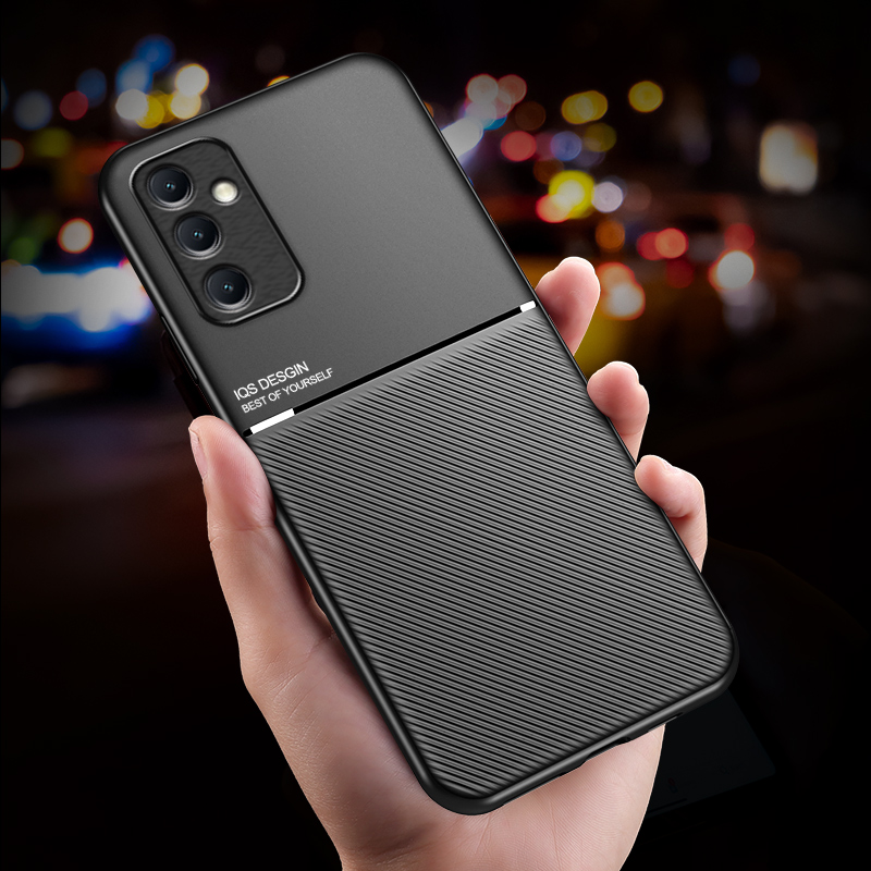 Pentru Samsung Galaxy A54 5G Carcasă auto cu placă magnetică pentru telefon pentru Samsung A54 a54 A 54 5g Carcasă din silicon moale din piele spate Carcasă_voghion.com