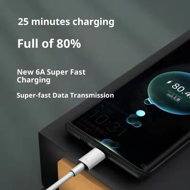 Digitex Android Data Power Bank Wireless Charging Cable Type-c Compatible With Mobile Phones Mate70/60pro6A_voghion.com