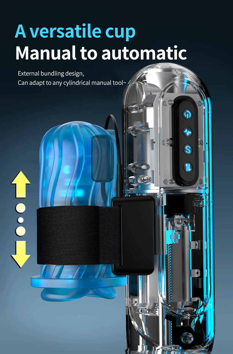 TD Automatic Male Masturbator IPX7_voghion.com