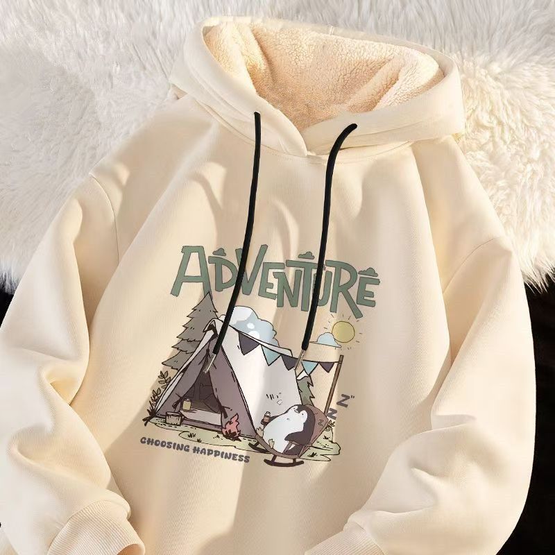 Felpa da uomo 2024, invernale, casual, con fodera in pile, giacca spessa, alla moda, calda, in lana d'agnello, taglia 12_voghion.com