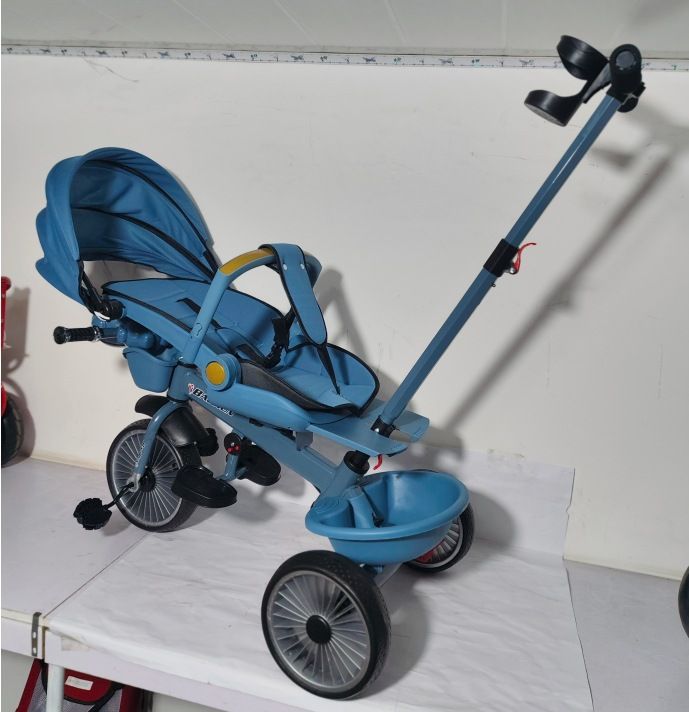 New S Curve Tricycle Children's Stroller Baby Infant Tricycle Lightweight Child Stroller Factory Direct Supply_voghion.com