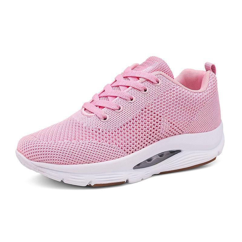 Scarpe da ballo da donna con cuscino d'aria in rete estiva, per sport e tempo libero, edizione coreana, con fondo spesso, oscillanti, 3Ca A36_voghion.com