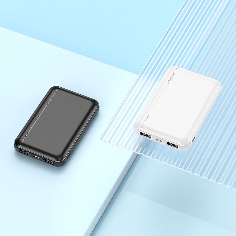 Banque d'alimentation mobile de batterie portative d'affichage de lumière LED du festival de musique BJ34 5000mah_voghion.com