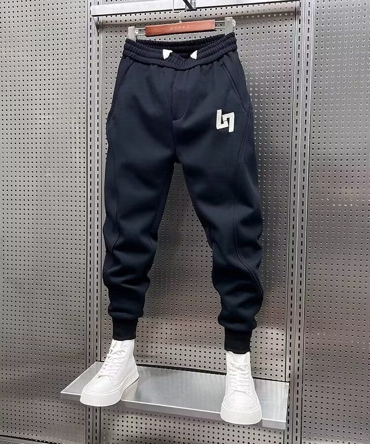 Spodnie męskie Modne męskie luźne spodnie dresowe Uniwersalne obcisłe spodnie Spodnie haremowe Spodnie sportowe ze ściągaczami_voghion.com
