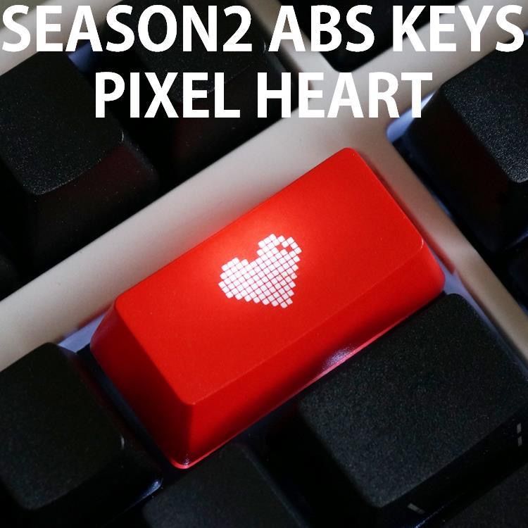 ESC Rood Effen Hart Enkele Backspace Nical Toetsenbord_voghion.com