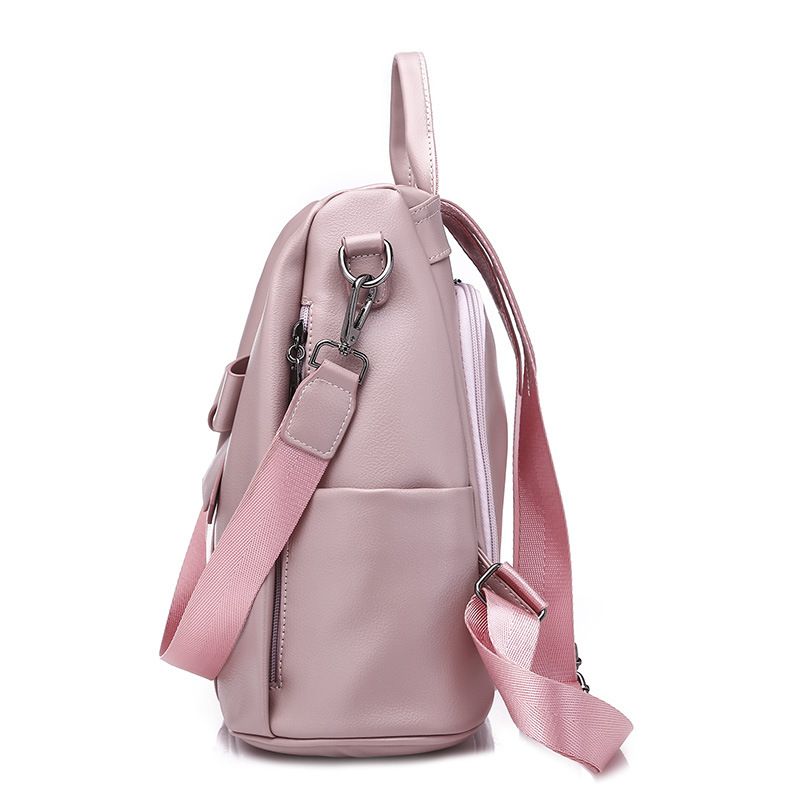 2023 New Fashionable Popular Women's Sweet and Ladies PU Backpack Bow Small Bag_voghion.com