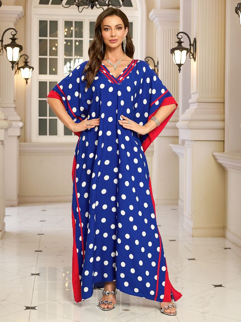 Kadın Baskılı Rayon Plaj Elbisesi - UPF Korumalı Uçuşan Boho Kimono Bornoz (Tek Beden, Hafif ve Nefes Alabilir)_voghion.com