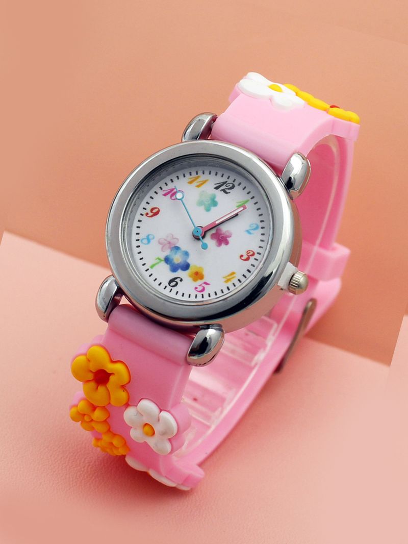 Children's cute Primary School kindergarten watch cartoon girl children's watch cute children's cartoon watch toddler_voghion.com