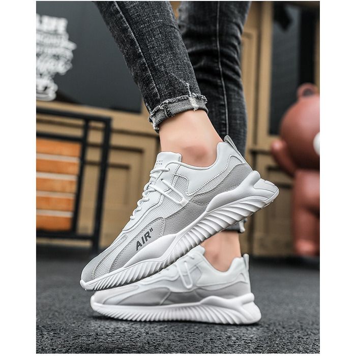 Sommer Dünne Weiße Turnschuhe Dad männer Mesh Laufsportschuhe_voghion.com
