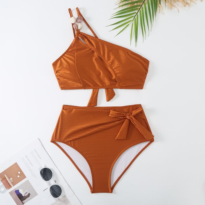 Costume da bagno da donna in stile bohémien, con gioielli e gonna a portafoglio, in stile europeo e americano._voghion.com