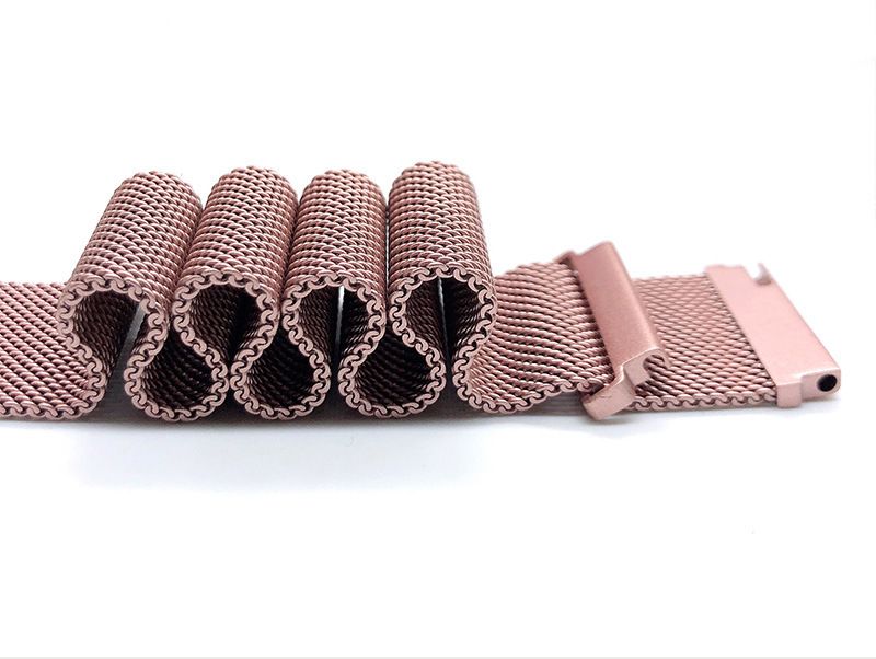 Cinturino sostitutivo milanese Cinturino per iPhone Cinturino magnetico in maglia di acciaio inossidabile Accessori per orologi intelligenti Bracciale_voghion.com