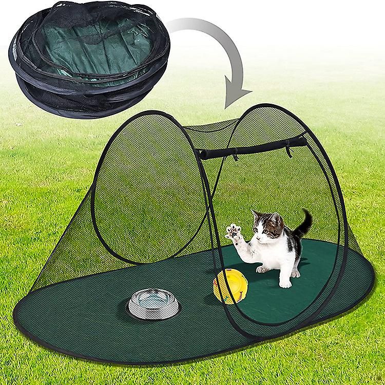 Pet Camping Tent Playpens Cage For Dogs Cats - Birds Parrots Playpens House Small Animal Indoor/Outdoor Play Tent Shelter Breathable Turtles Reptiles_voghion.com