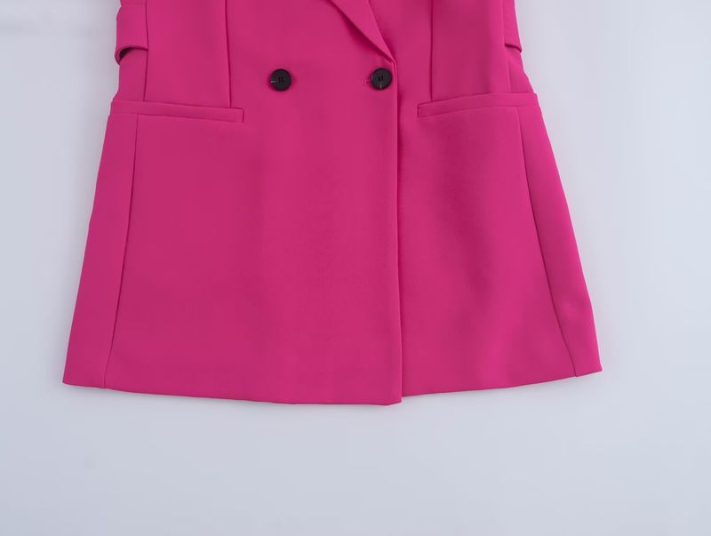 Damenbekleidung 2024 Herbst und Winter Neuheiten Rückengürtel Dekoration Anzug Jacke Hosen Set_voghion.com
