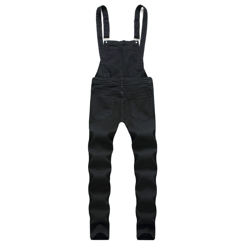 Herren Denim Overalls Jeans Hosen Jumpsuits_voghion.com