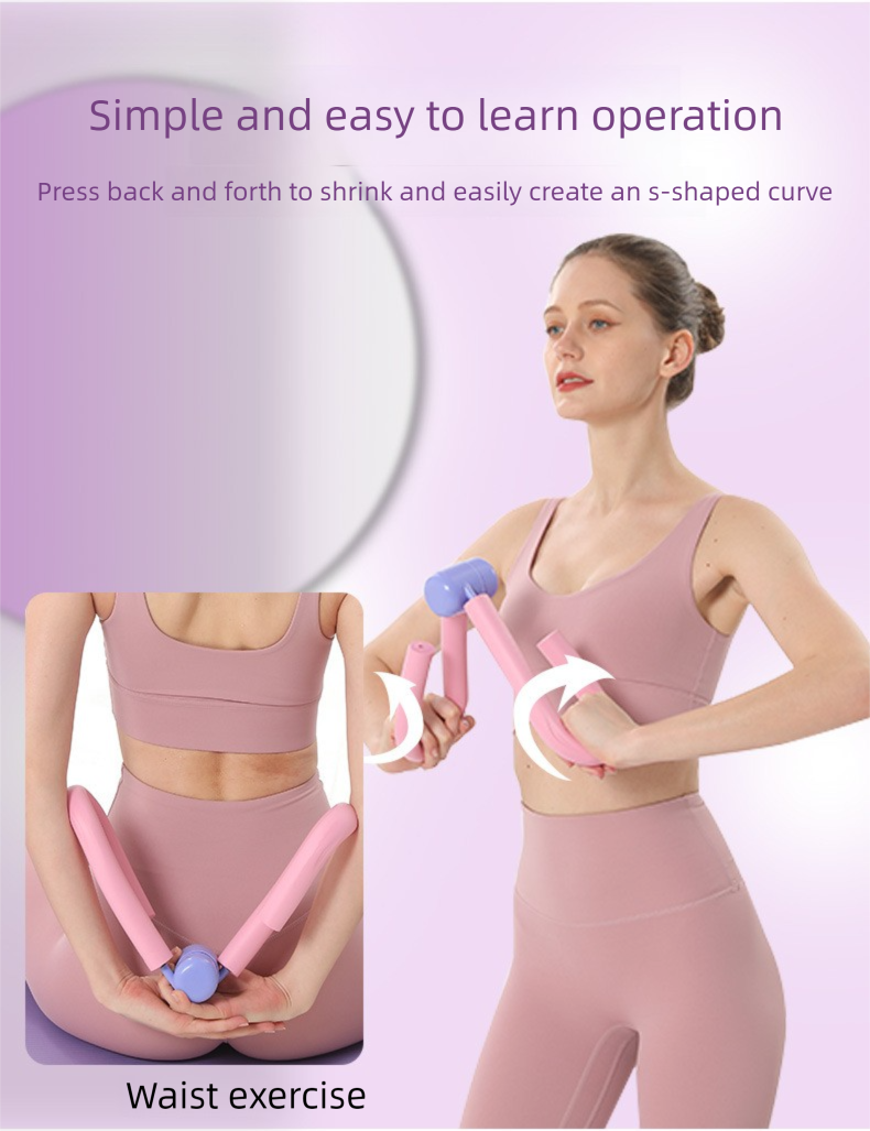 Beauty-Gerät für Heimfitness: S-förmiges Trainingsgerät mit multifunktionaler Bein- und Hüftheberfunktion_voghion.com