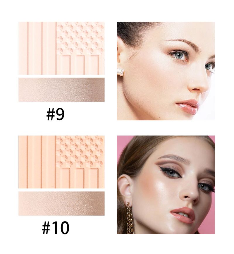 Nass- und Trocken-Make-up-Puder mit doppeltem Verwendungszweck, Ölkontrolle, wasserdicht, langanhaltend, echtes mattes Puder, 8 Farben_voghion.com