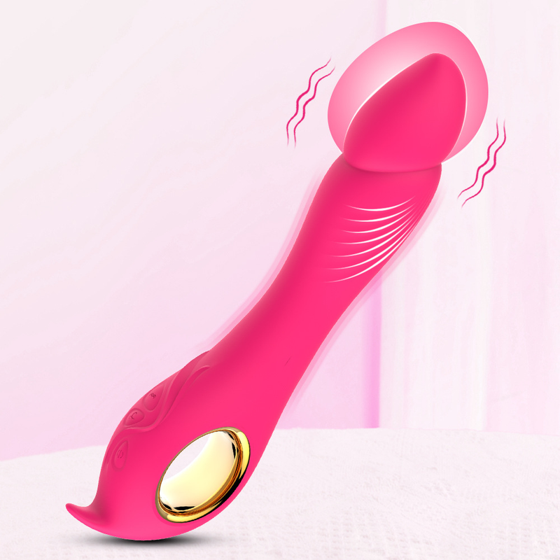 Inel vibrator gonflabil cu încărcare magnetică, vibrații cu 9 frecvențe, stick de masaj gonflabil pentru masturbare și orgasm_voghion.com