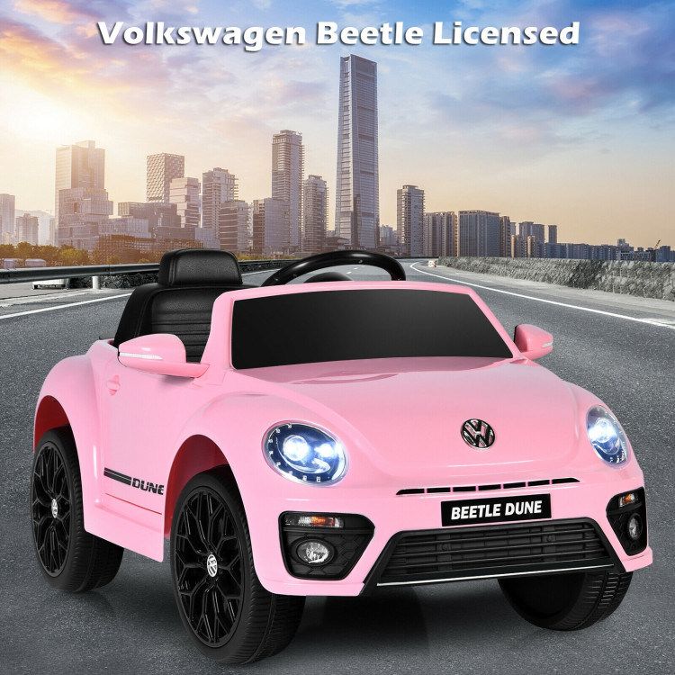 Beetle Kids Electric Ride On Car with Remote Control_voghion.com