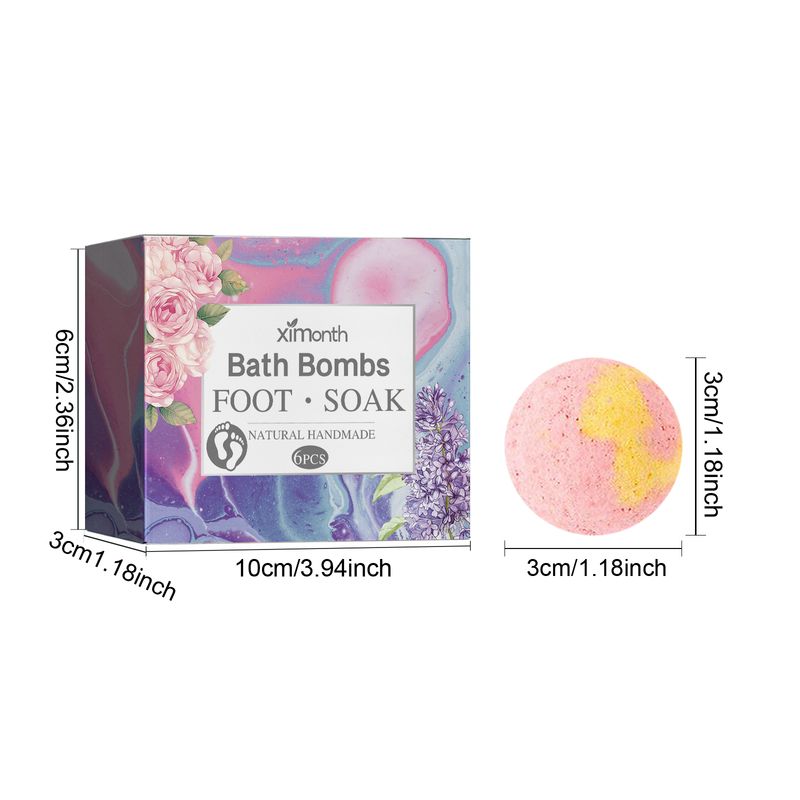 Ximonth Fußbadeball, Reparatur von Fersen, trockener, rissiger Haut, Linderung körperlicher Beschwerden, Kälte, feuchtigkeitsspendender Fußpflegeball_voghion.com