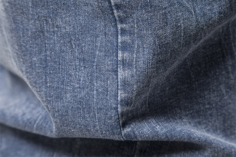 2022 grenzüberschreitender Handel Herbst und Winter Neue europäische Größe Herren-Jeanshemden Qualität Heavy Duty Washed Distressed Shirts Herren_voghion.com