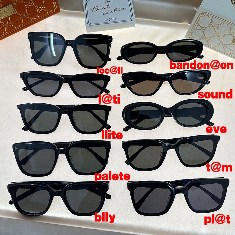 ActiveGo Korean Acetate Glasses GM Sunglasses For Women Trendy Men UV Protection 2025 New Model Cycling_voghion.com