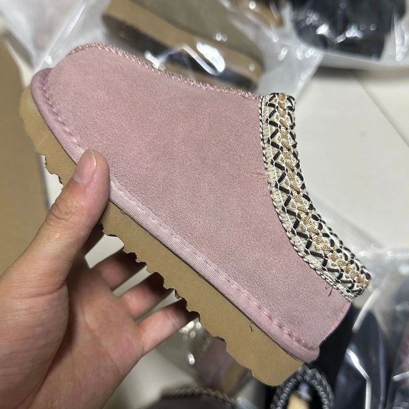 Scarpe per bambini Ragazzi Ragazze Ultra Mini Stivali invernali per bambini Piccoli Stivali da neve caldi alla caviglia morbidi e spessi in pelliccia per bambini Bassi_voghion.com