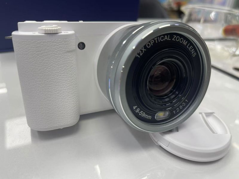 Ny W6 med 12x optisk zoom, indenlandsk højopløsnings 4K spejlløst digitalkamera_voghion.com