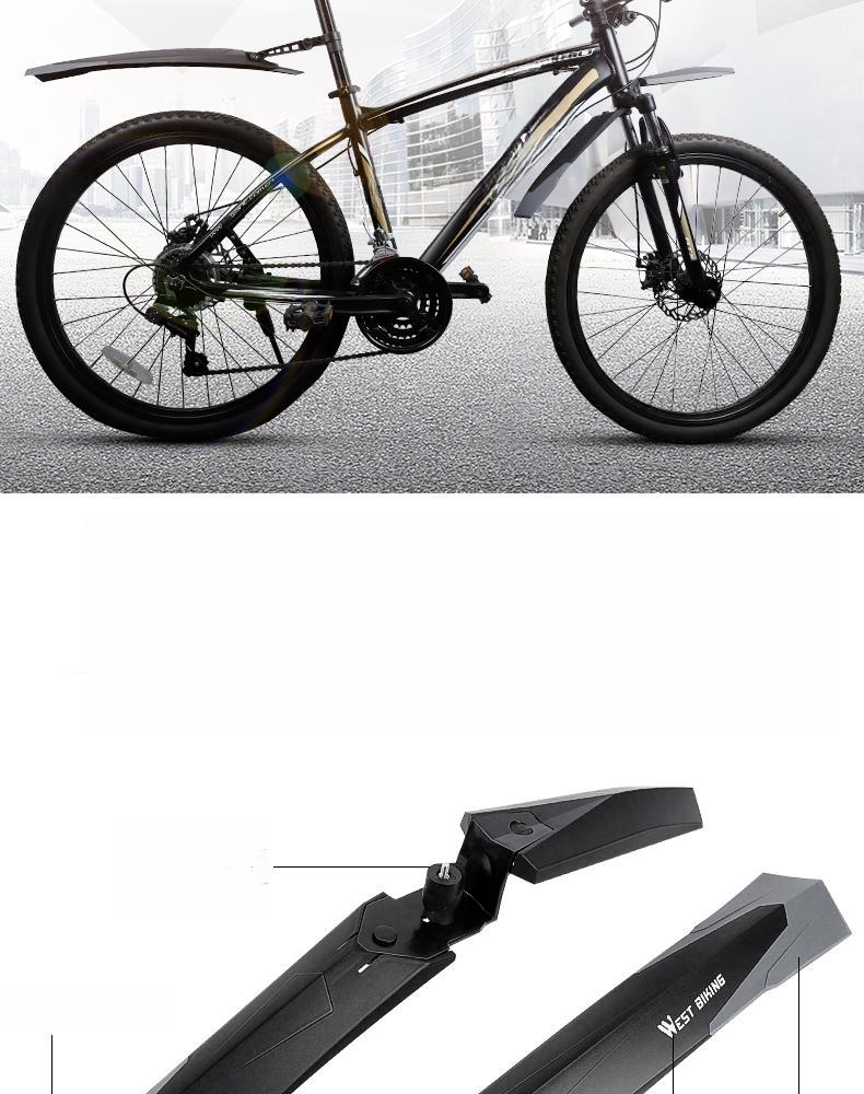 Universal Mountain Bike Mudguard Rear Fender Extended Rainproof Bicycle Accessories_voghion.com