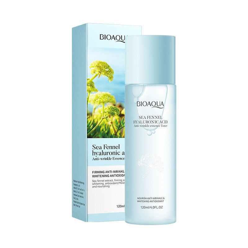 BIOAOUA Sea Fennel Hyaluronic Acid Anti-Wrinkle Essence Hydrating Moisturizing Toner Lotion Set_voghion.com