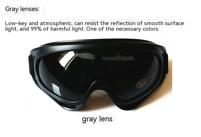 Σκι προσομοίωσης πιτσιλίσματος, ποδηλασίας, αθλητικά μάτια εξωτερικού χώρου, γυαλιά X400, ανεμοφράκτης μοτοσικλέτας και μάτι της άμμου_voghion.com