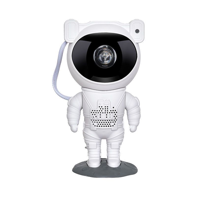 Astronauten-Weltraumprojektor – Bluetooth-Sternennachtlicht mit Fernbedienung und Musik, 360° drehbare Galaxieeffekte für die Heimdekoration_voghion.com