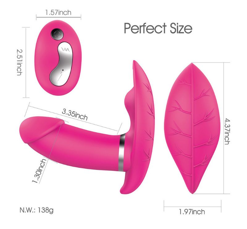 Eros Lab Female Invisible Series Vibratore per punto G senza fili con telecomando, dispositivo di masturbazione indossabile, giocattoli sessuali all'ingrosso_voghion.com