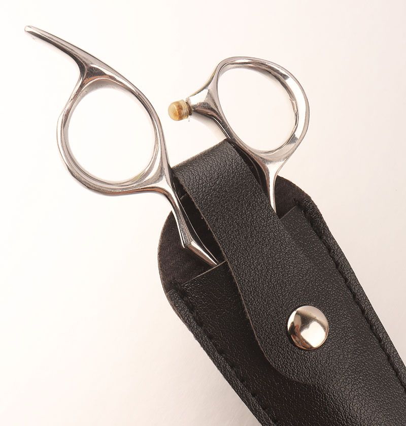 Funktionella väskor fabrik grossist frisörsax skyddande skyddsfodral enstaka saxväska hårsalong barberare husdjurssax specialläderfodral_voghion.com