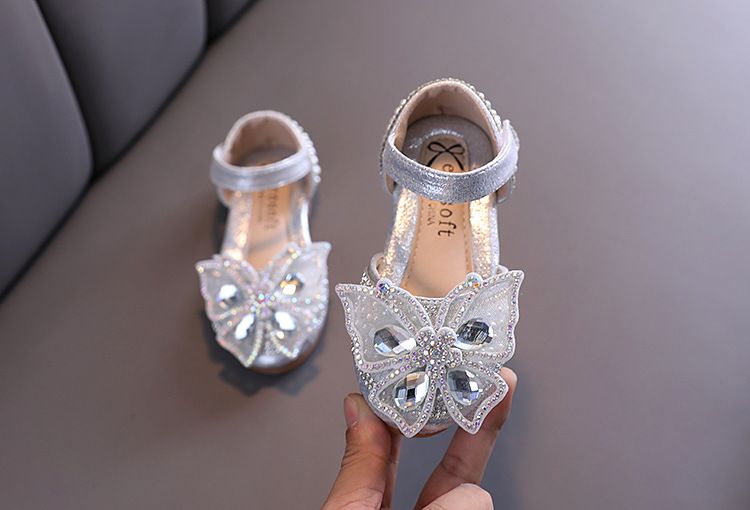 Mädchen Kleine Große Kind Prinzessin Casual Einzelnen Schuh Zeigen_voghion.com