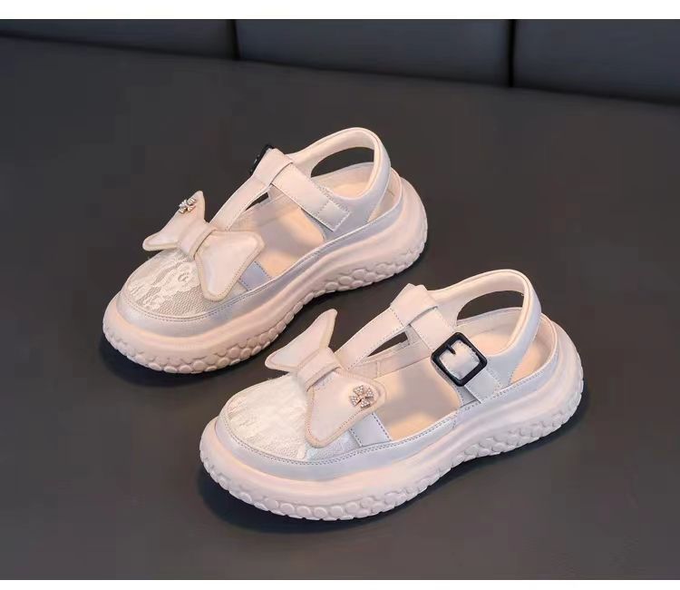 Sandali nuovi arrivi primavera/estate 2023 per bambini, punta chiusa, casual, bambina, estate, scarpe da principessa coreane_voghion.com