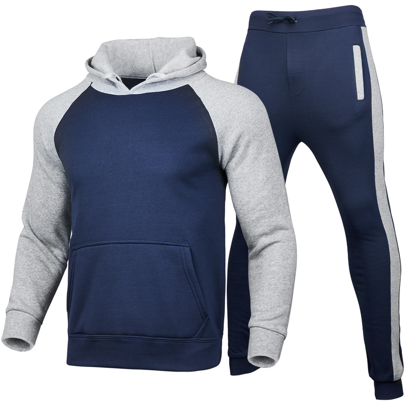 HY2024 Automne/Hiver Sports Guard Ensemble à capuche pour hommes avec pull en velours_voghion.com