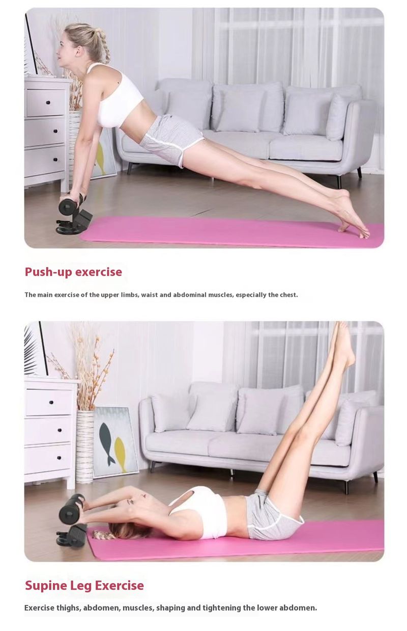 Multifunksjonelt treningsutstyr for menn med sittestilling, fast fotenhet for husholdning, midje og mage for kvinner_voghion.com