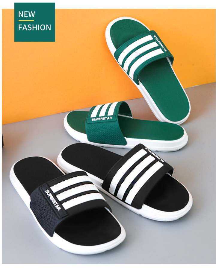 Ready Stock Wholesale Men's Slippers Men's Korean Fashion Student Indoor And Outdoor Beach Sandals Slippers Indoor Bathing Slippers Women_voghion.com