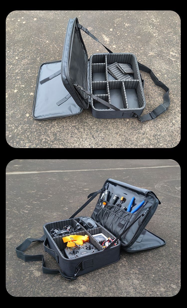 FPV Drone Model Storage Bag Oxford Waterproof Large Capacity Portable Easy-to-Carry Accessories Toolbox_voghion.com