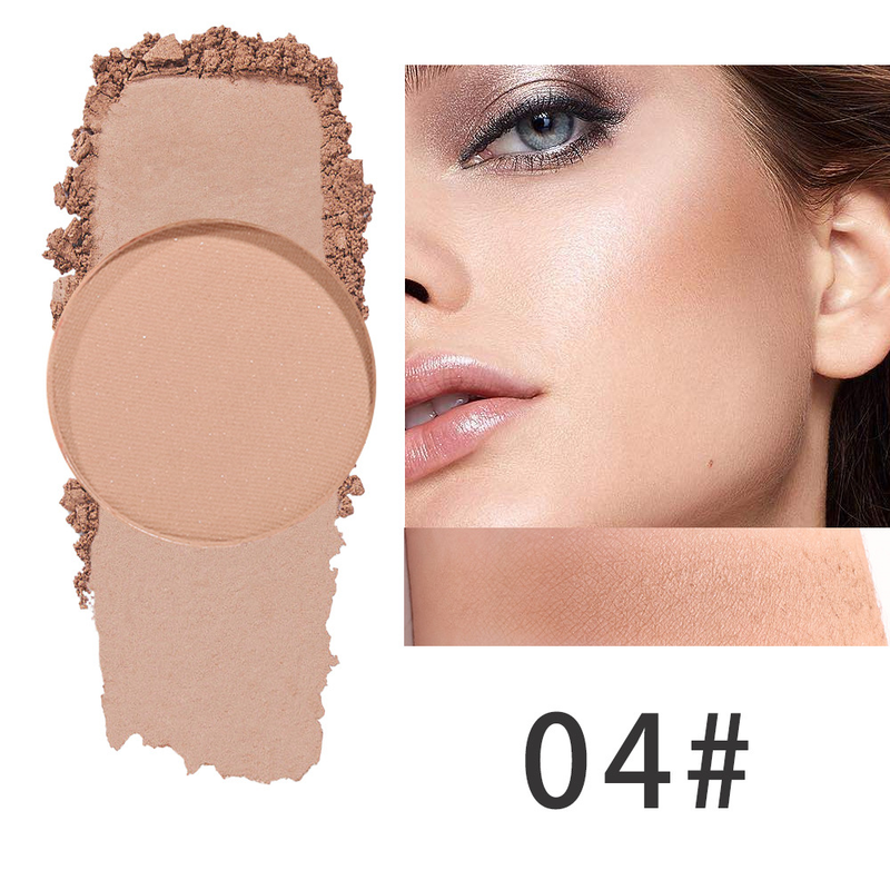Bronceadores e iluminadores Belleza Maquillaje Rostro Iluminador natural Tridimensional Seis colores Contorno Larga duración Resistente al agua y al sudor_voghion.com