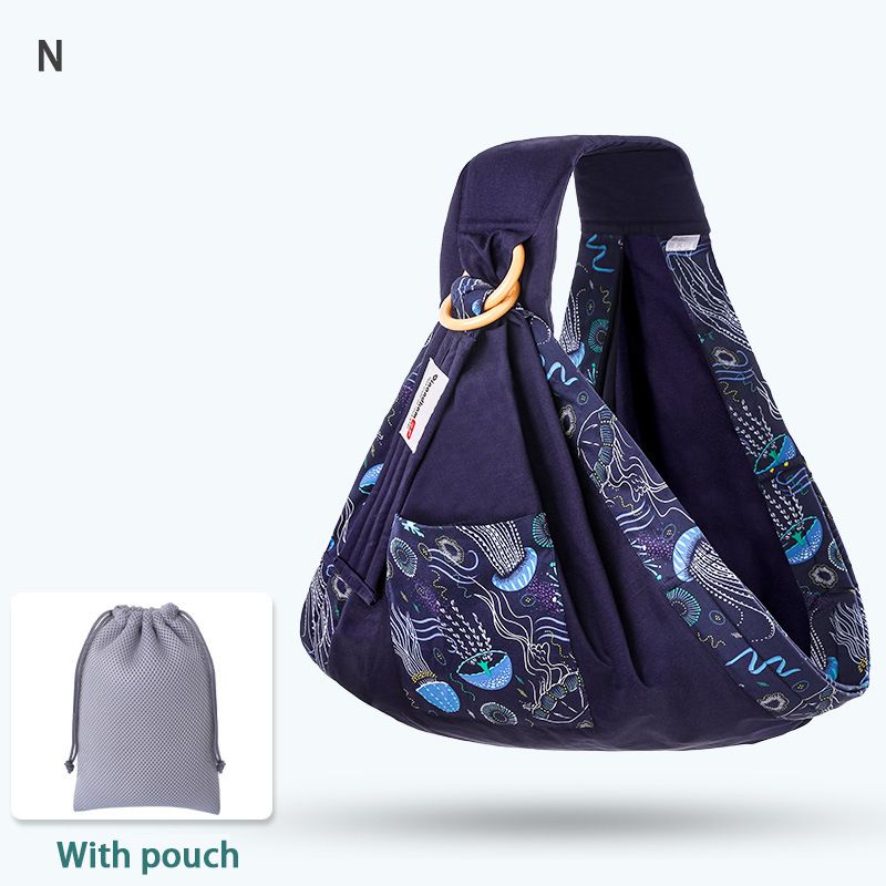 Babytragetuch für Neugeborene, doppelt verwendbar, Stilltuch, Netzstoff, Stilltragen bis zu 59 kg (0–36 M)_voghion.com
