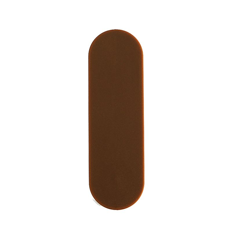 Kunjiuyou Fingerrem Grip Stand Holderbeslag til iPhone Android Telefon Mini Tablet - Brun_voghion.com